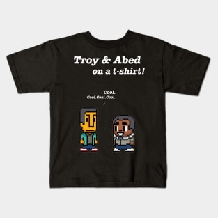 Troy and Abed · Community · TV show - black Kids T-Shirt